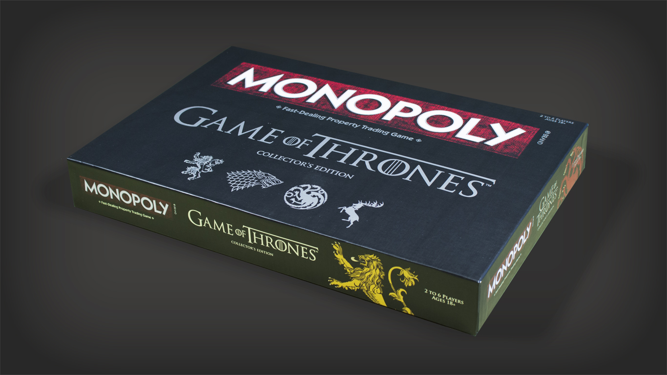 Game of Thrones Monopoly Packaging